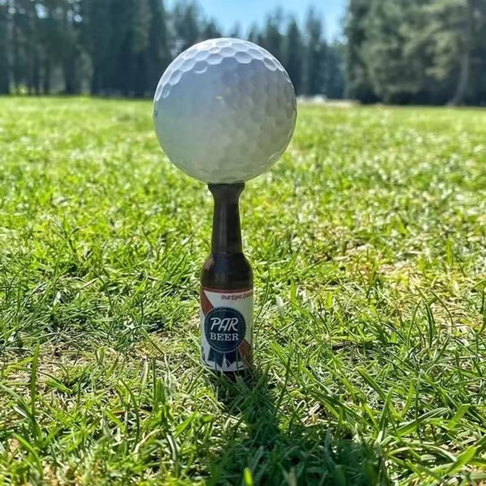 Tees Golf de Botella de Cerveza, Divertidas Tees de Golf, Tees de Golf de Plástico Duraderos, para Hombres, Padre, Golfistas 3.54 Pulgadas de Alto