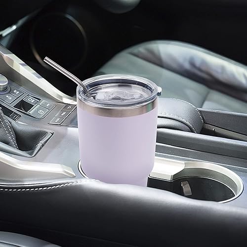 Miniatura 9 de Vaso térmico de acero inoxidable de 30onzas, taza de viaje con tapa abatible para popote, con cepillo de limpieza, con aislamiento al vacío de doble