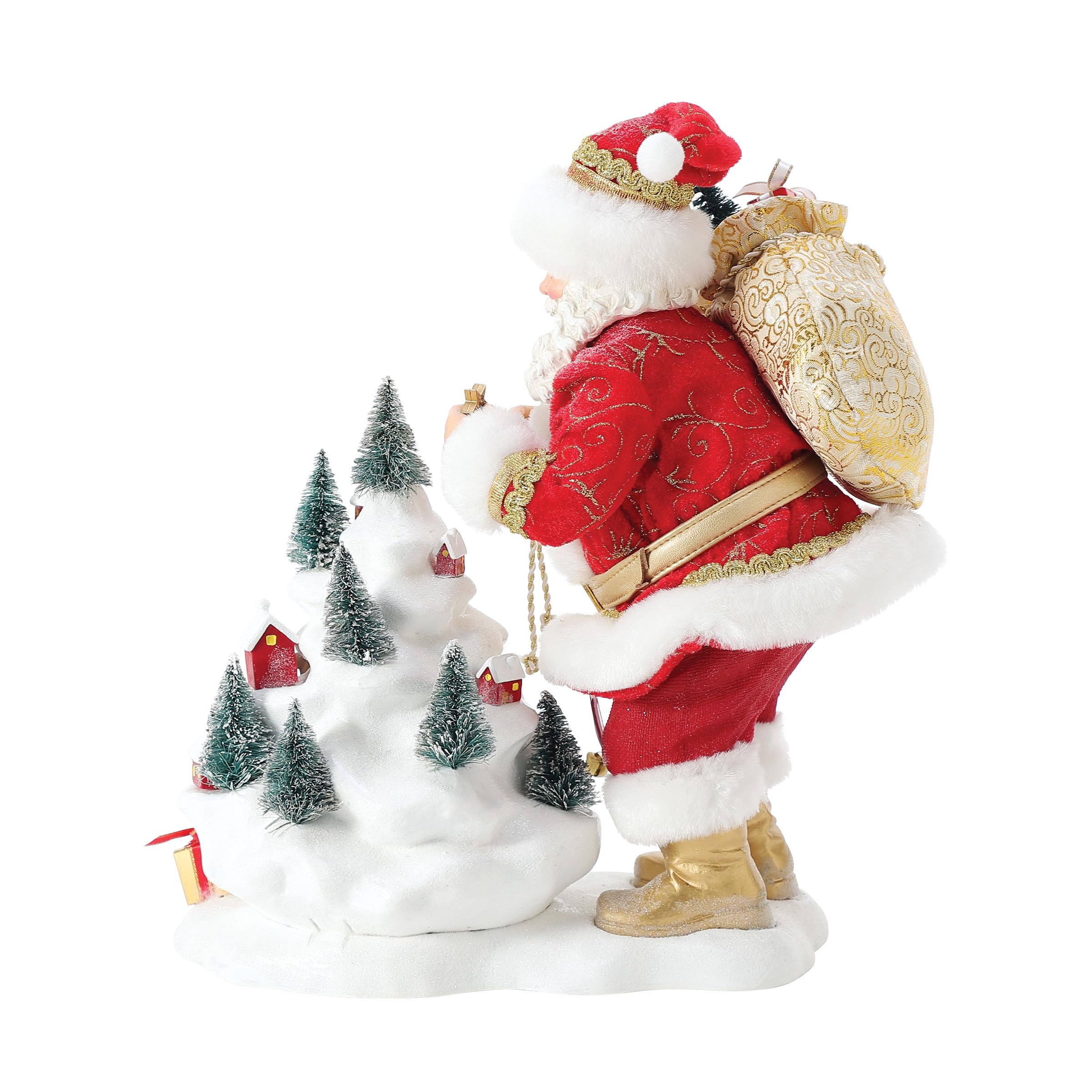 Department 56 Possible Dreams Figurine de Village de Noël Père Noël 26,7 cm Multicolore