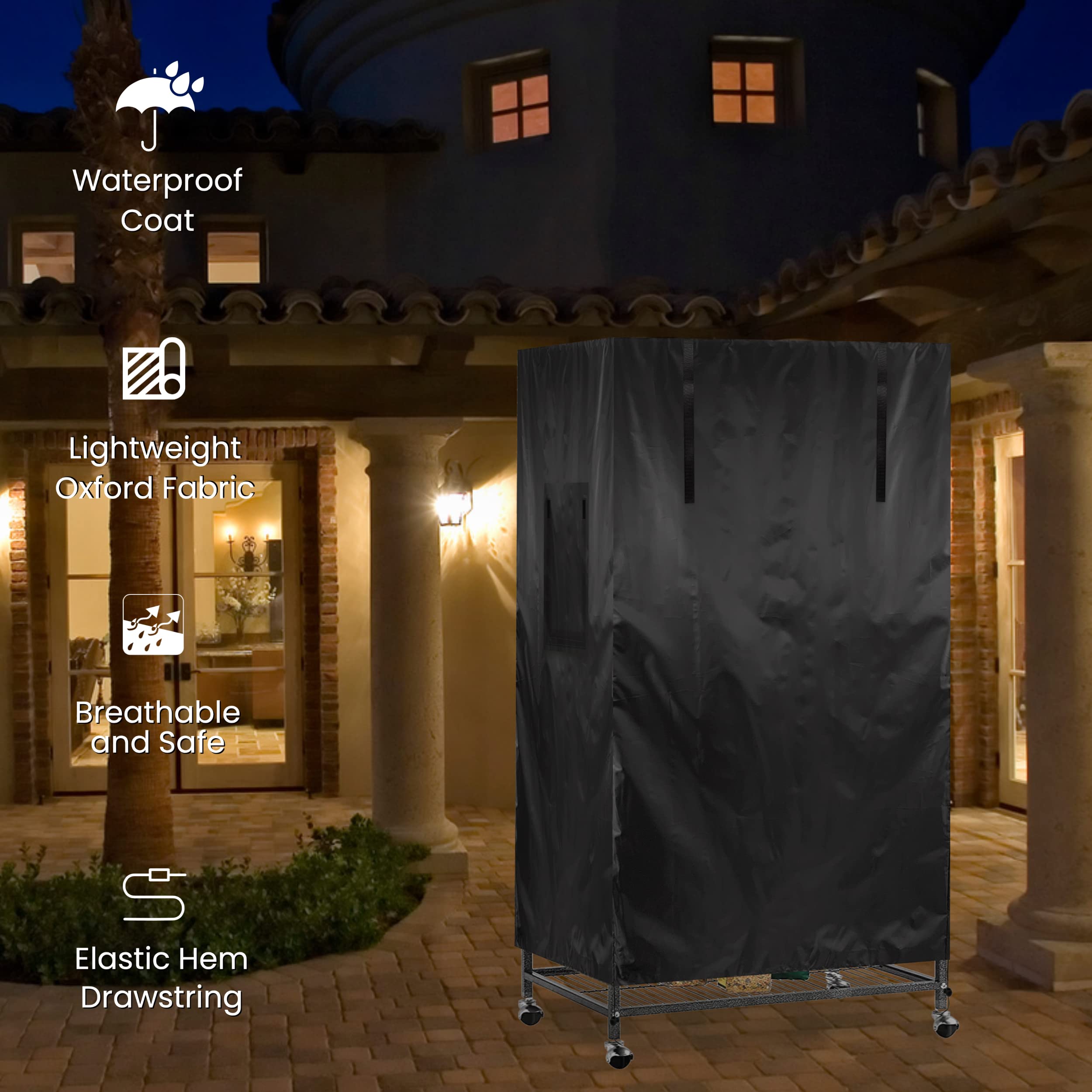 KNUTI Universal Bird Cage Cover Good Night Blackout 51" x 38" x 23.5