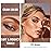 Oulac Bronze Cream Eyeshadow also for Highlighter Large Capacity Highly Pigmented Eye Shadow Waterproof &Long Lasting with Moisturizing Formula P01