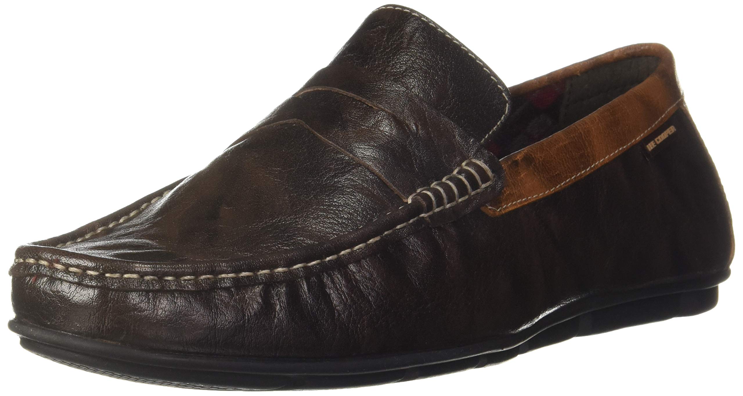 Lee Cooper Men Brown Leather Sneakers-7 UK (41 EU) (8 US) (LC2241B1) (B0833LXF92) Amazon Price History, Amazon Price Tracker