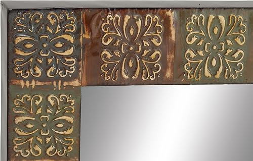 Miniatura 2 de Espejo de pared con marco de metal con relieve Aspire Home Accents - 24W x 36H pulgadas., Marco de metal, Multicolor, 36"