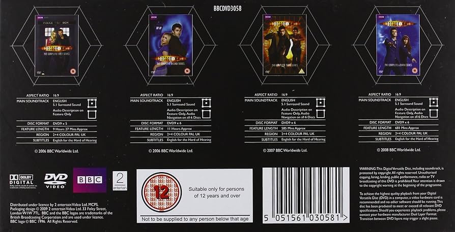 Amazon.co.jp: Doctor Who: Series 1 - 4 Collection[PAL-UK DVD