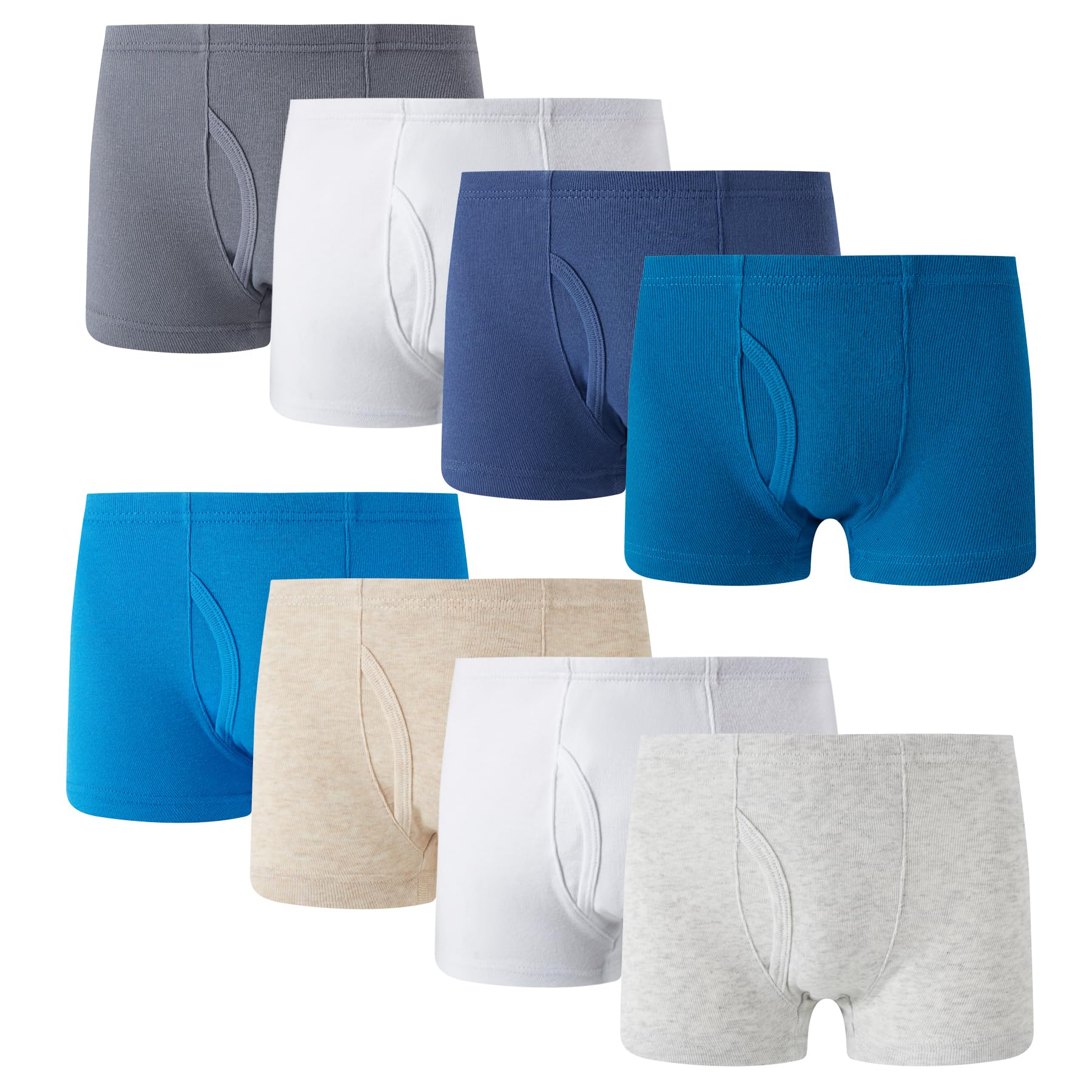 Family Feeling Little Boys' Cotton Boxer Brief Soft Underwear