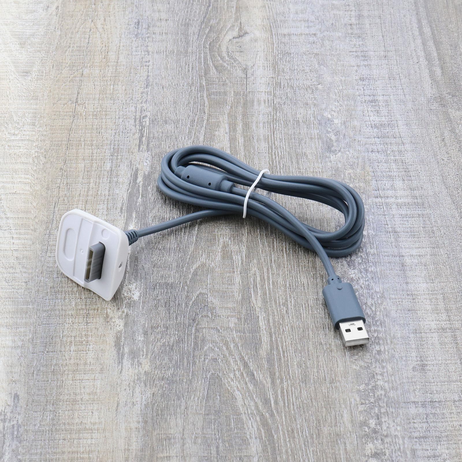 Lot de 2 câbles de charge USB de 1,5 m compatibles avec manette de jeu sans fil Xbox 360