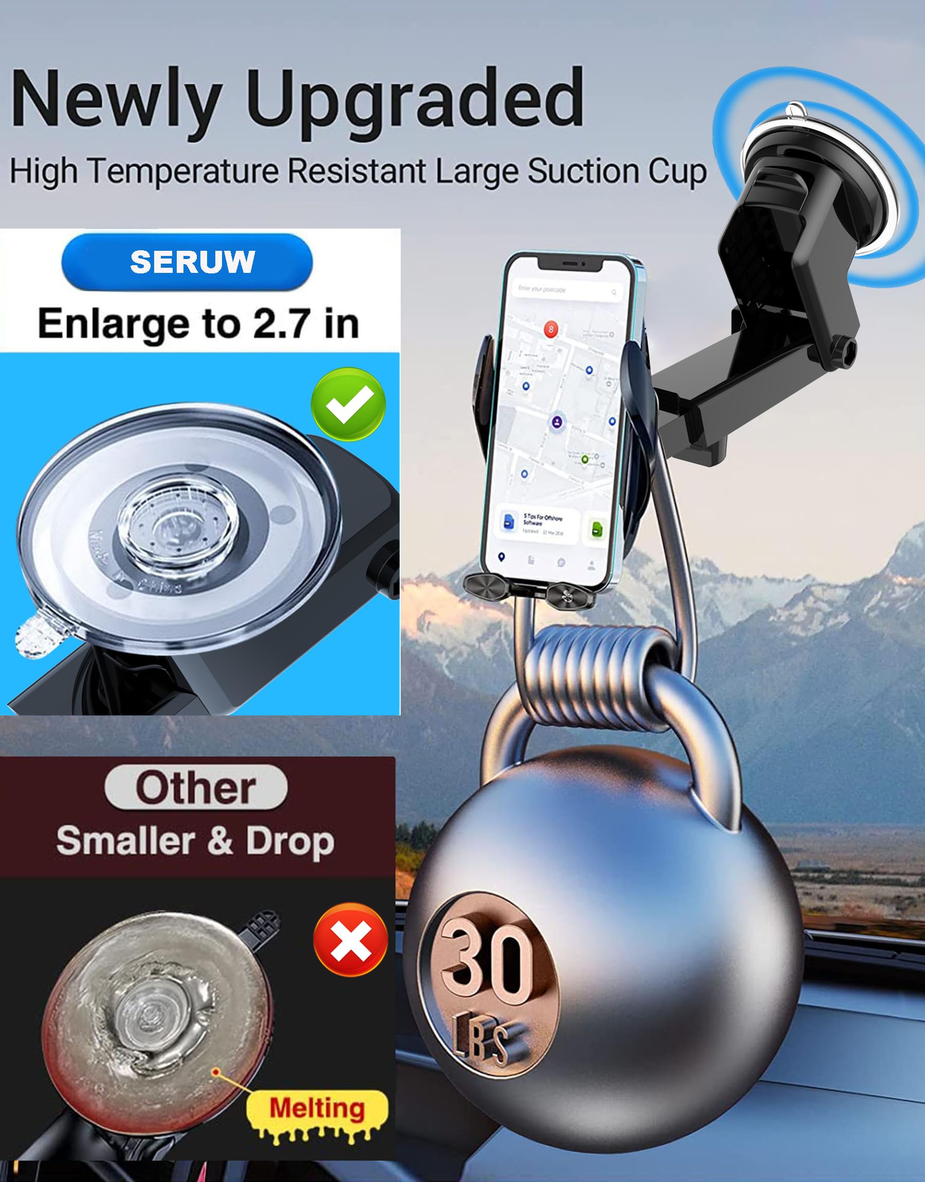 15W Handyhalterung Auto mit Ladefunktion, Kfz Ladegerät Induktive Ladestation Auto Handyhalter Lüftung, Automatische Klemmung Handyhalterung Auto Induktives Laden für iPhone Samsung LG usw