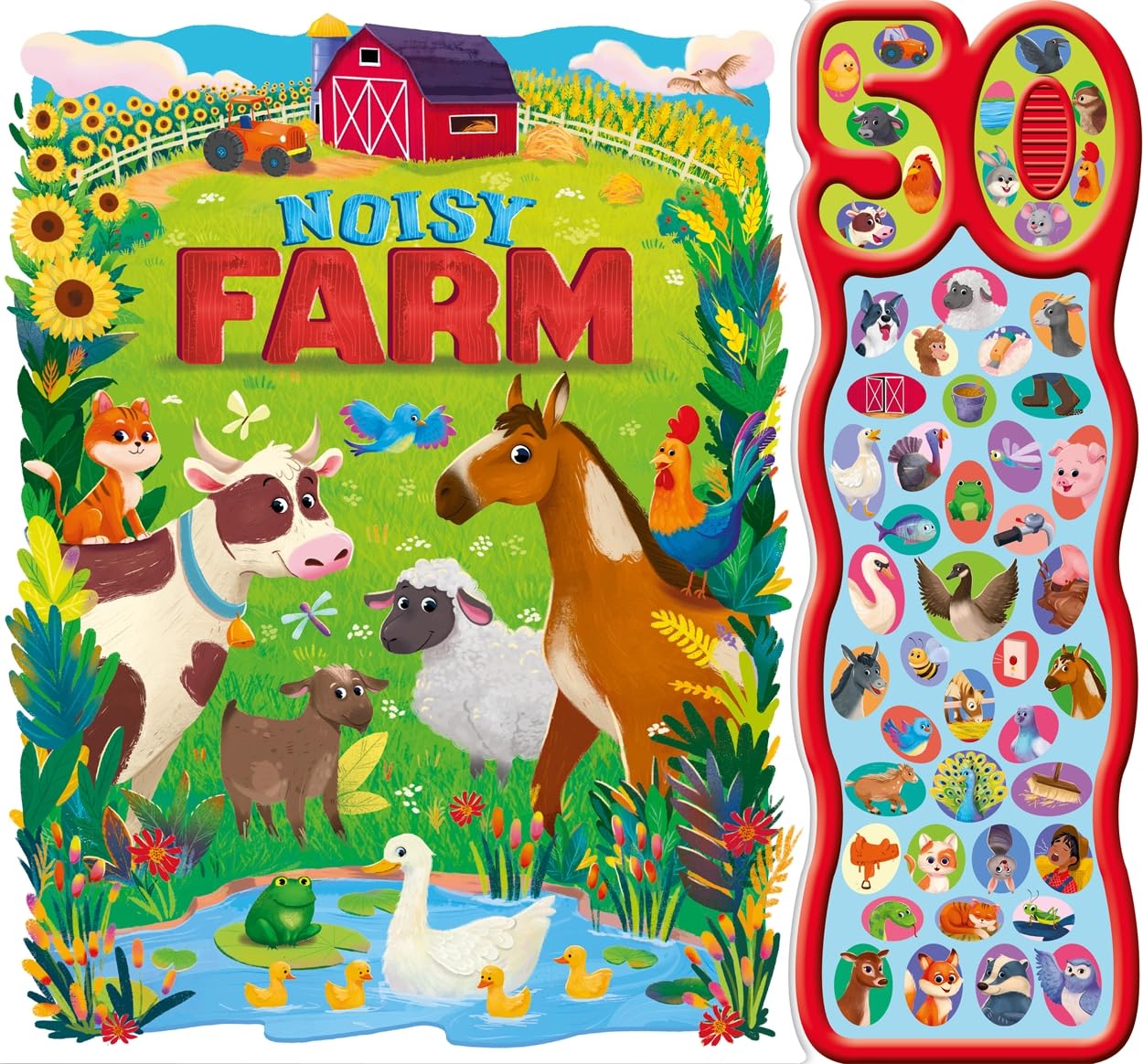 Noisy Farm (50-button sound book)
