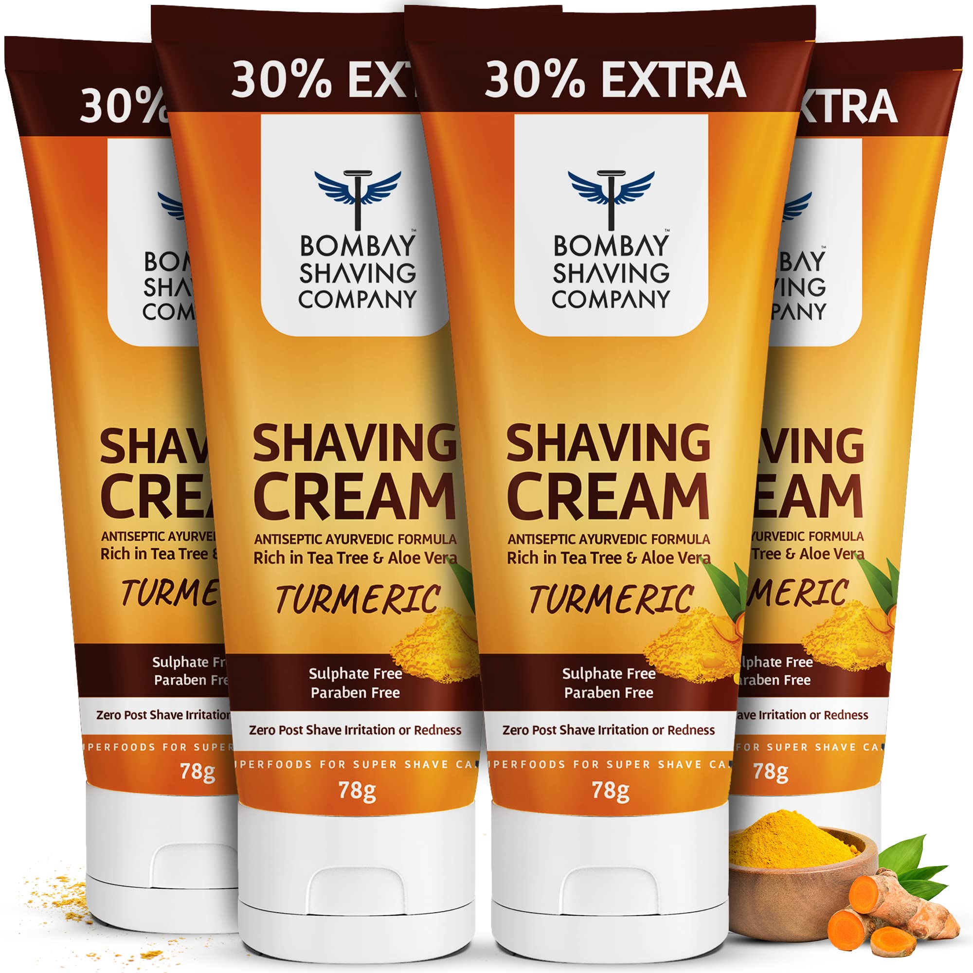 BOMBAY SHAVING COMPANY Turmeric Shaving Cream with Antiseptic Ayurvedic Formula (312 g) (B0BMMKNMBS) Amazon Price History, Amazon Price Tracker