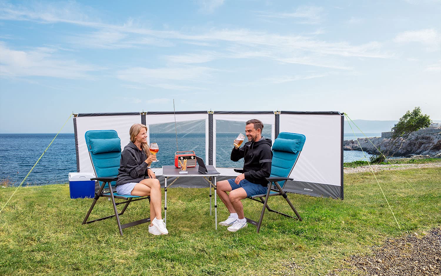 camping geschirr melamin Camping Geschirr-Set MOONDUST 12-teilig main image 0