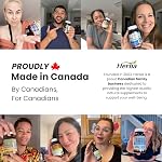 Herba Kidney Cleanse Supplement – 120 Capsules | 8 Herbal Ingredients | Astragalus Root, Uva Ursi, Burdock, Juniper Berry, Nettle Leaf, Ginger, and More | Kidney Cleanser | Made in Canada