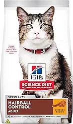 Ração Hill's Science Diet Controle Bolas de Pelo para Gatos Adultos Sabor Frango - 7.03kg