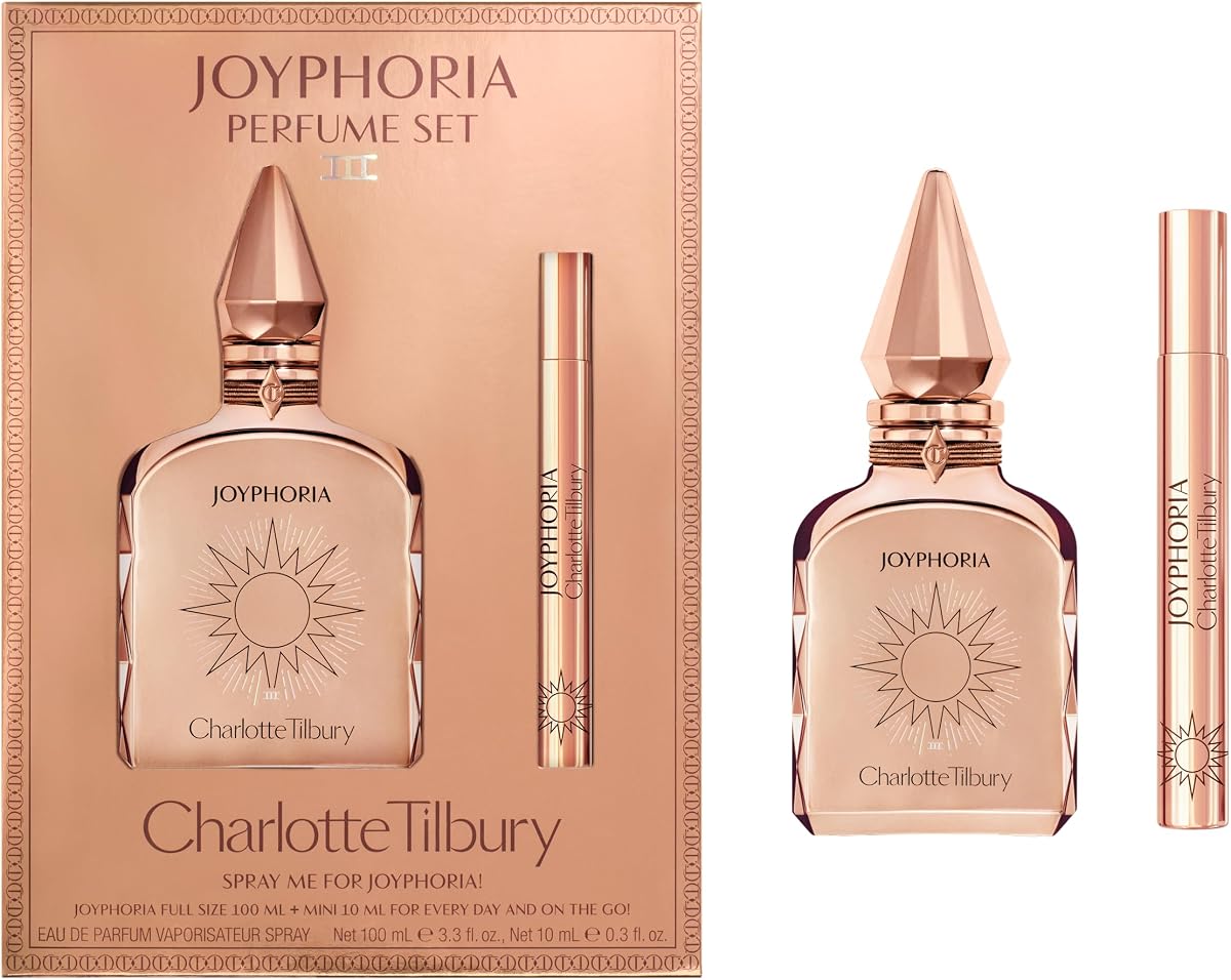 Charlotte Tilbury Joyphoria Eau De Parfum - Pheromone Enhancing Floral Vanilla Perfume Enriched with Naturally-Derived Oils - Long-Lasting Scent with Notes of Ylang Ylang & Neroli Oil
