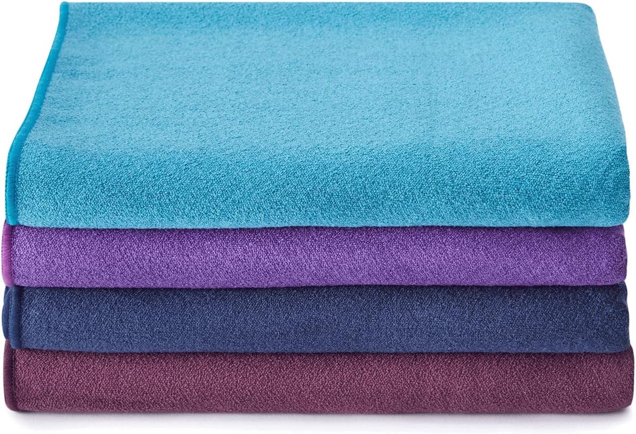 Yogamatters Sage Grippy Yoga Mat Towel, 183Cm X 61Cm | Non-Slip Hot Yoga Microfiber Towel, Bikram Pilates (Sage)