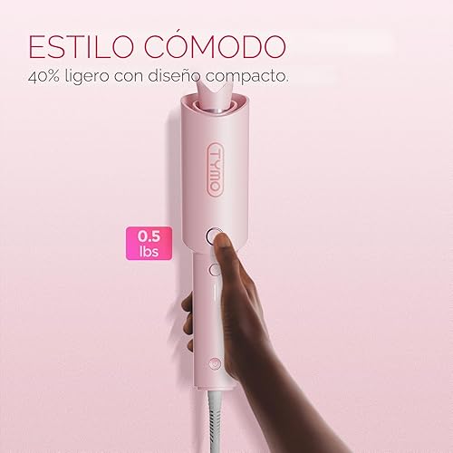 TYMO Automatic Rotating Curling Iron — bottom and base construction detail