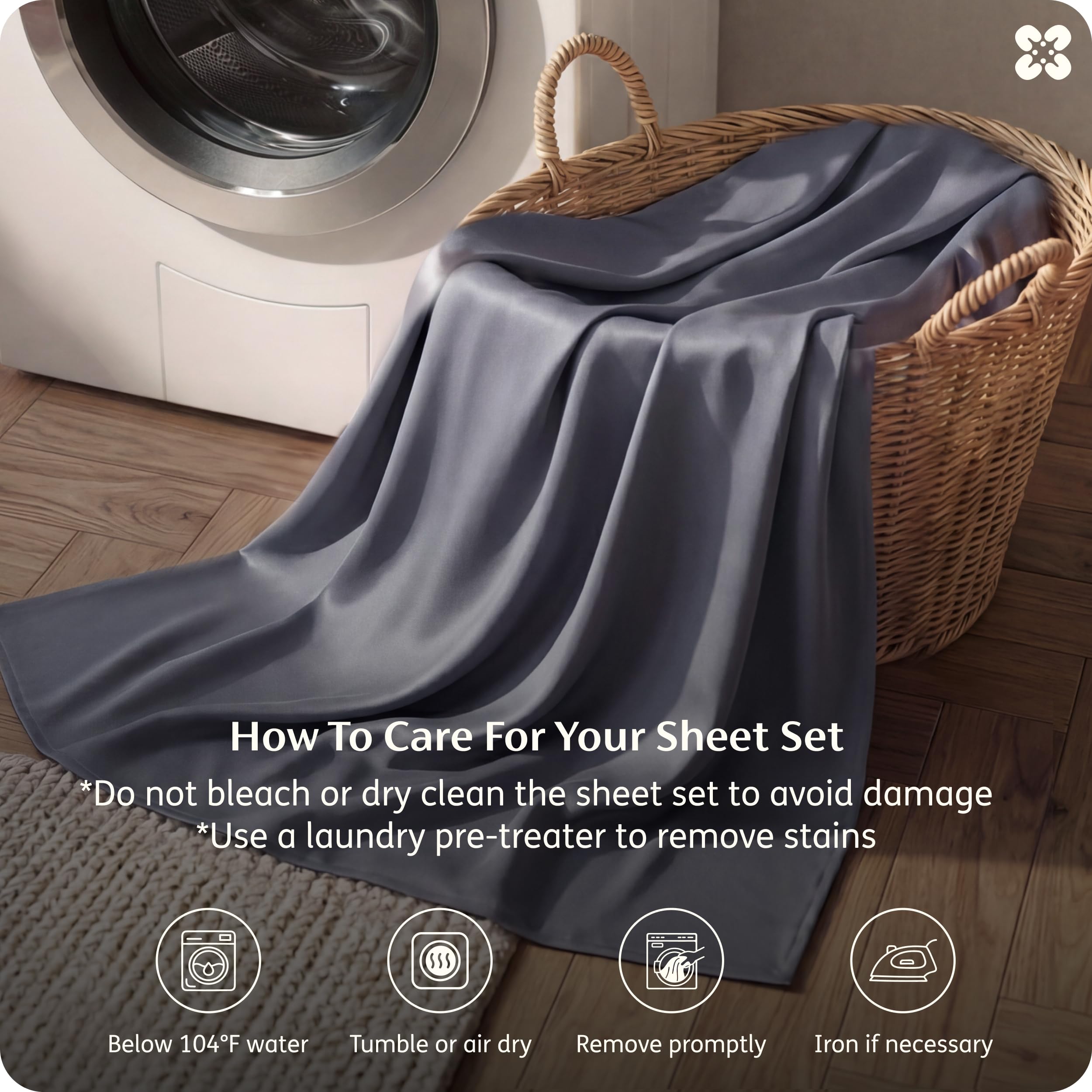 Queen Sheets 4 Pieces U471