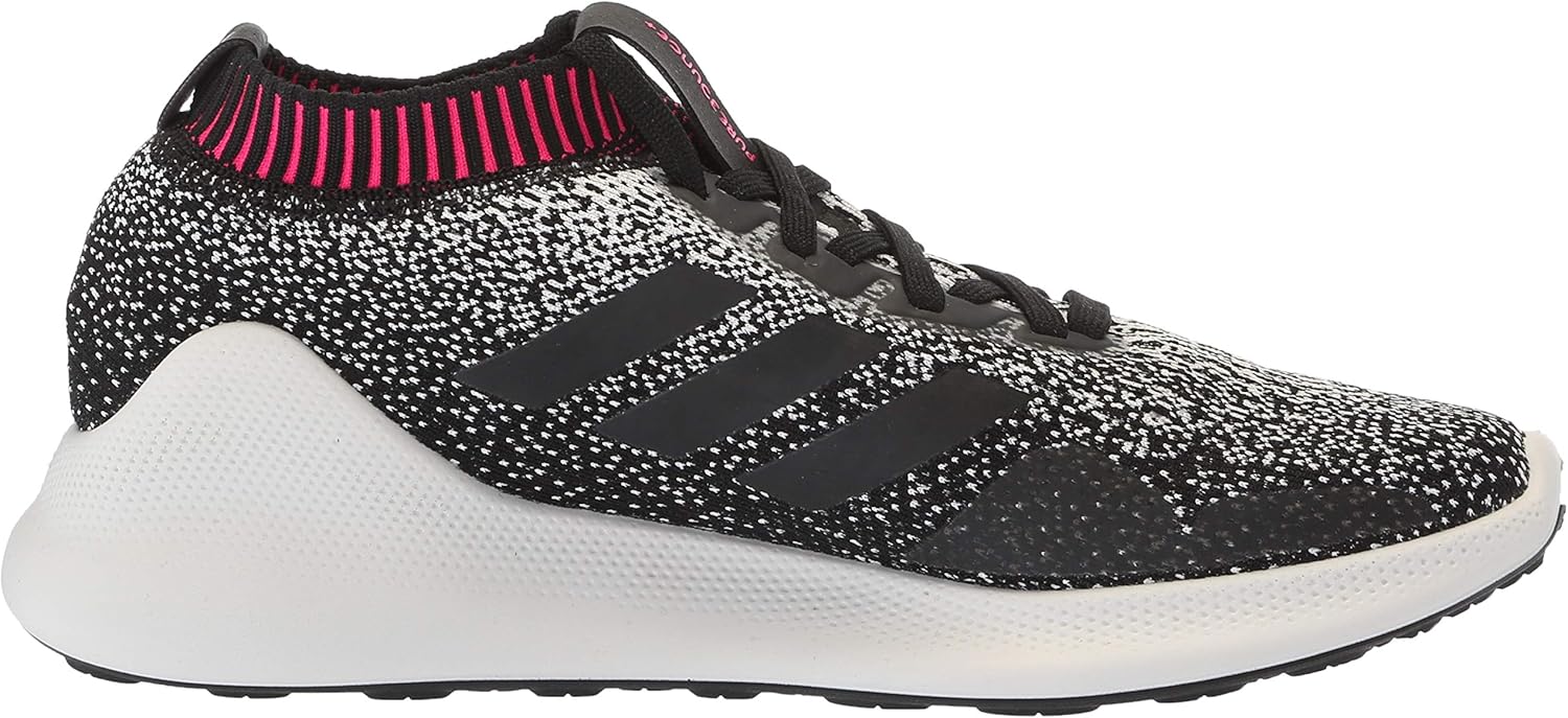 adidas Women's Purebounce+ 5.5 White/Black/Chalk Pearl