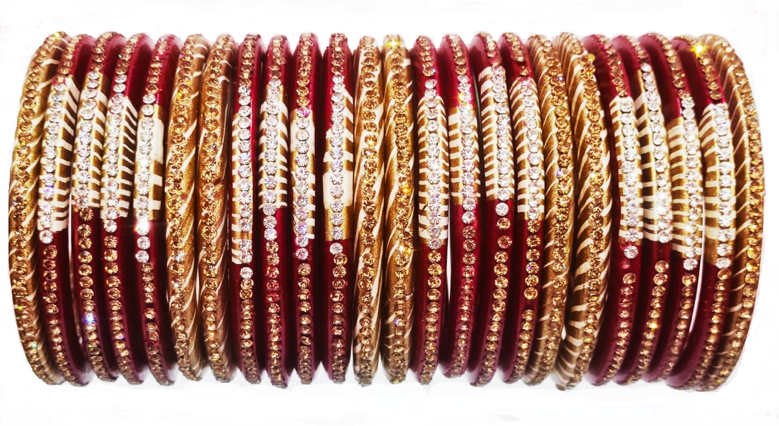 ANSHI CREATIONS MUZAFFARPUR FAMOUS LAC/LAH/LAHTHI BANGLE SET (Maroon, Pack of 24) (Maroon, 2.60) (B09MN2Z9KV) Amazon Price History, Amazon Price Tracker