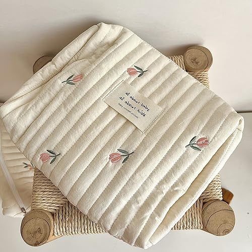 Miniatura 5 de Lmbabter Bolsa de almacenamiento para cochecito de bebé, bolsa de pañales para bebés, bolsas organizadoras de pañales bordadas, bolsa de mamá para