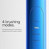 Vista 3 de Cepillo de dientes eléctrico Ordo Sonic+ para adultos, tecnología inteligente avanzada, 4 modos de cepillado, recarga rápida, cepillos de dientes