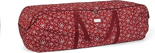 Covermates Keepsakes Garland - Bolsa de lona de poliéster duradero, asas reforzadas, se adapta a guirnaldas de hasta 25 pies dependiendo del grosor,