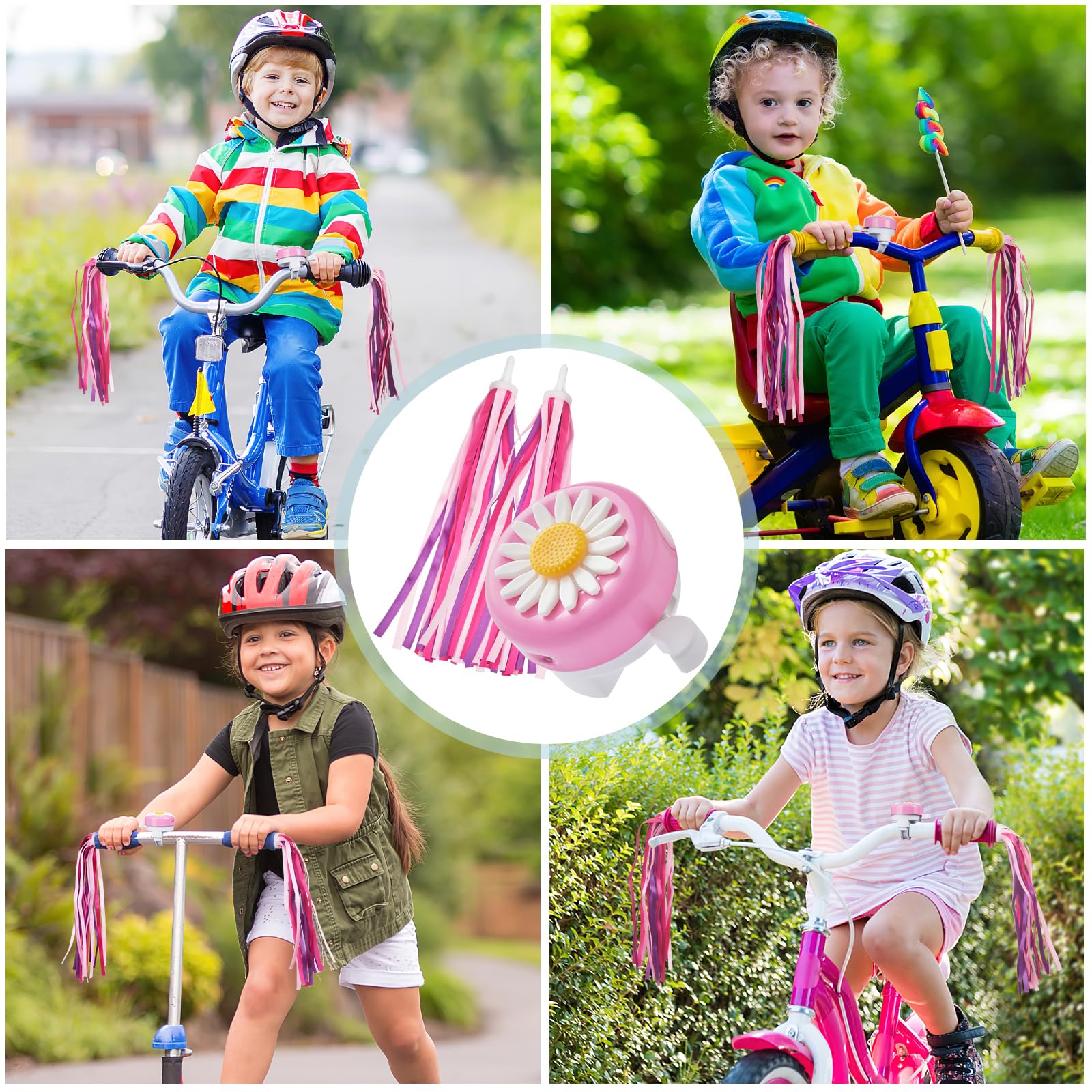 Funda de cojín de gel para asiento de bicicleta para niños y niñas, funda de asiento de bicicleta antideslizante para niños pequeños, transpirable y extra suave, espuma viscoelástica acolchada 7