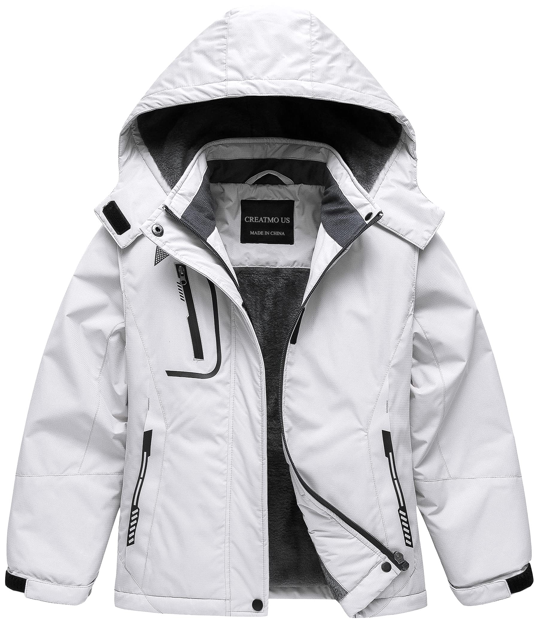 Girl's Waterproof Ski Jacket Warm Winter Snow Coat Windproof Snowboarding Rain Jacket