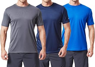 TEXFIT Men's 3 Pack Active Sport Quick Dry T-Shirts (3 pcs Set)