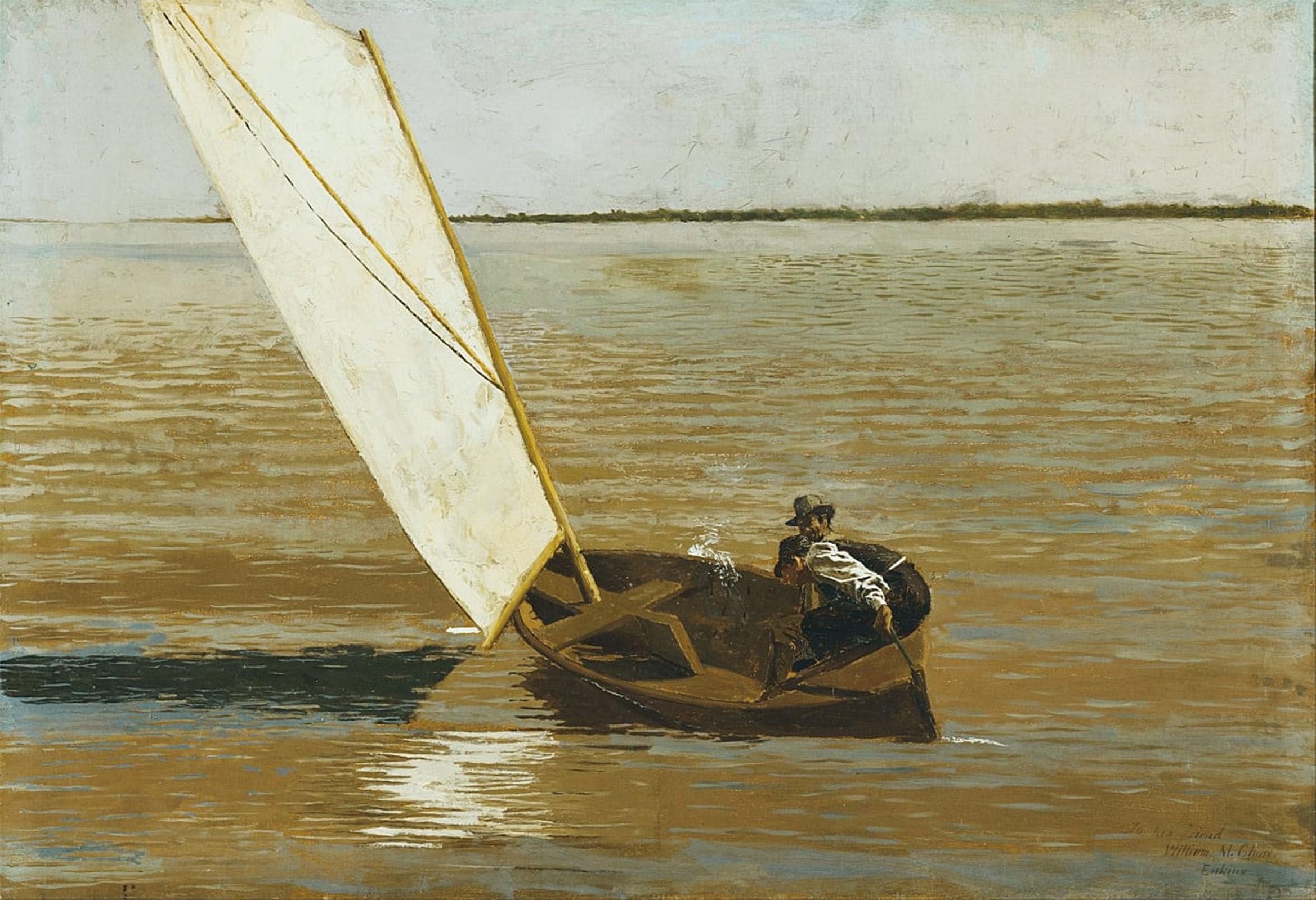 POSTERIIk Famous Print Pop Art Wall Art Graffiti Sailing by Eakins Art Prints for Home Decor 60x90cm
