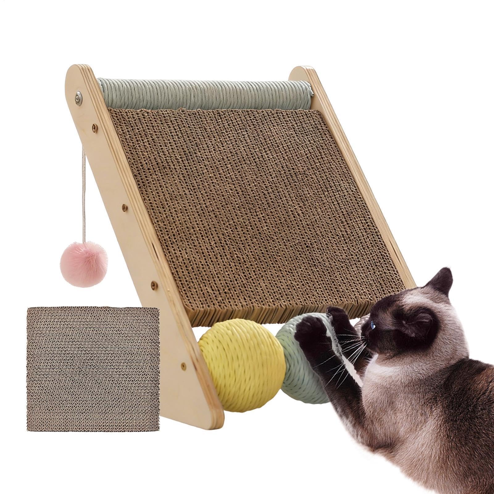 Griffoir pour chat d'intérieur et protection du canapé en carton pour jeune chaton