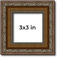 Vista 29 de Marco de fotos completo de madera dorada envejecida de 16 x 20 pulgadas con plexiglás acrílico UV, parte trasera de tablero de espuma y accesorios