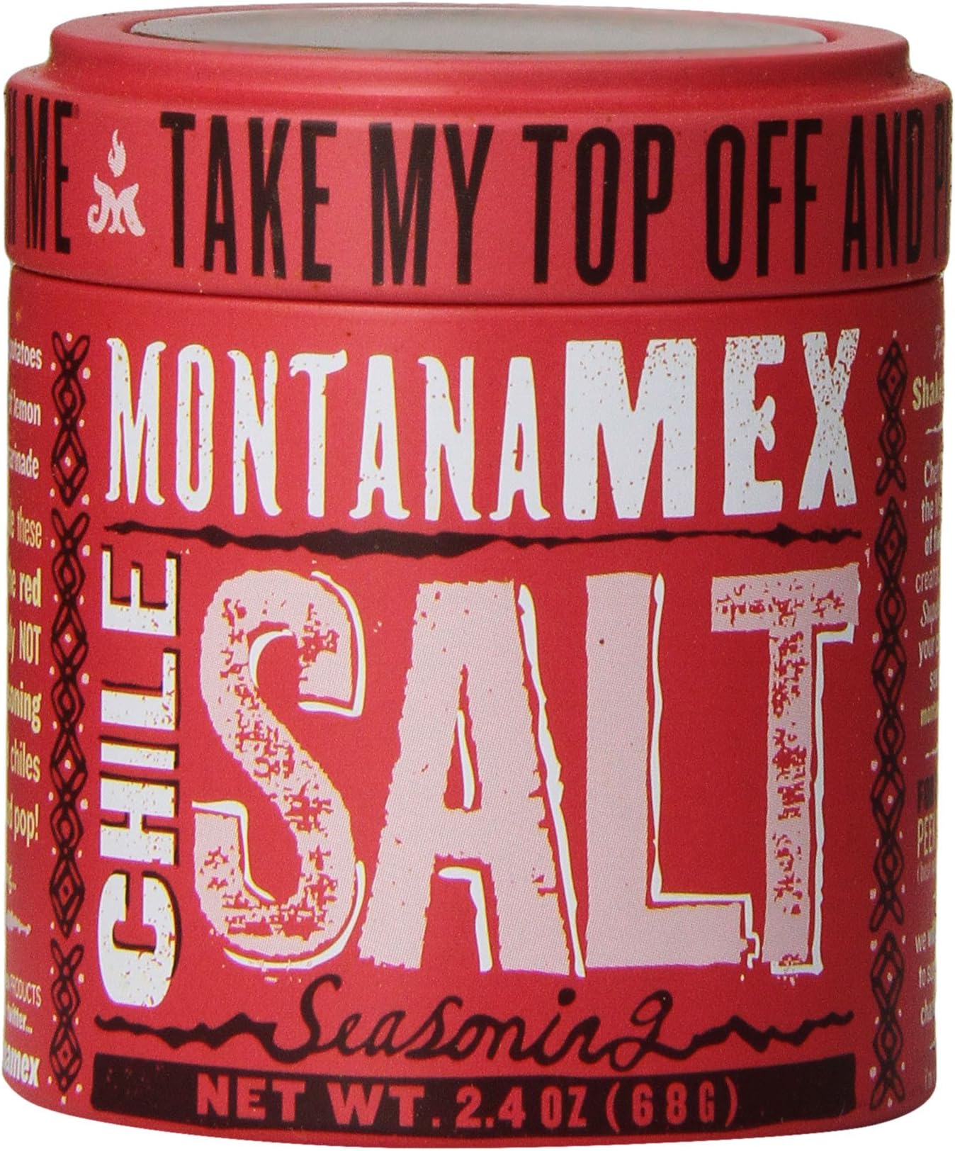 Montana Mex Chile Seasoned Sea Salt, 2.4 Ounce