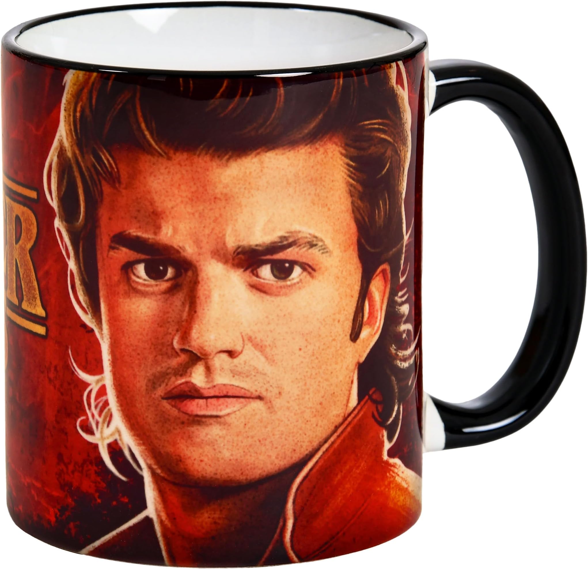 Elbenwald Stranger Things - Final Season Assorted Characters Mugs 320ml Ceramic (Steve Harrington)