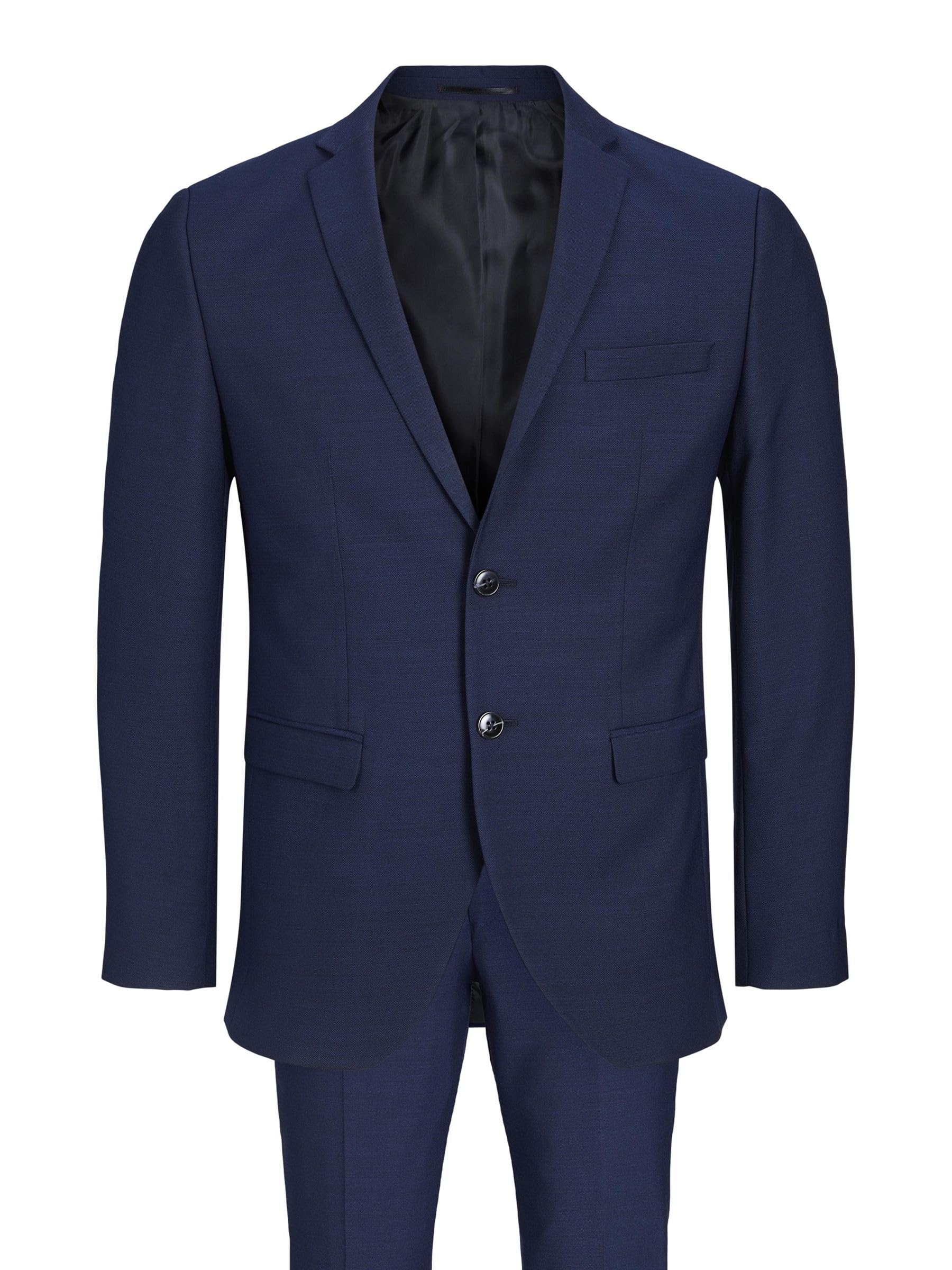 JACK & JONES Blazer croisé et Pantalon de Tailleur JPRSOLARIS Costumes Super Slim Fit