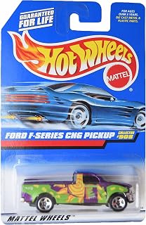 Hot Wheels Ford F-Series CNG Pickup, [Purple] Collector #908 5 Spoke