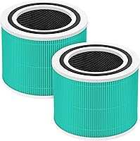 Vista 10 de Paquete de 2 filtros de repuesto Core 300, color blanco