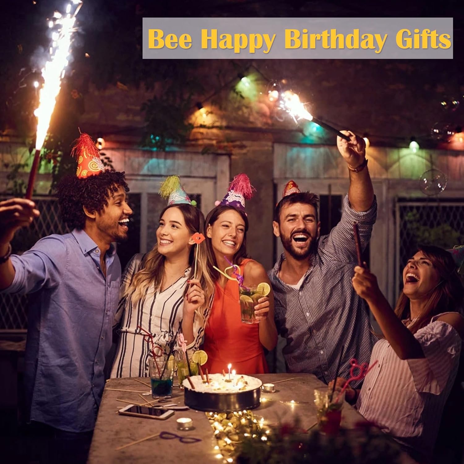 Bee Gifts for Women - Bee Drop Earrings with Encouragement Message Card, Gold Plated Dangle Jewelry Bumblebee Gifts for Best Friend Sister Daughter Granddaughter Christmas Birthday - Image 3