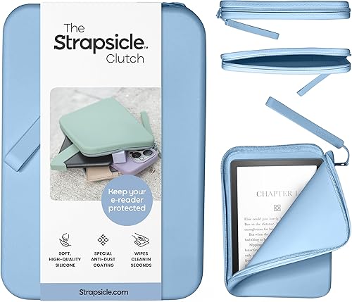 Miniatura 7 de Strapsicle Funda de silicona para Kindle y lectores electrónicos – Bolso multiusos para teléfono, billetera y llaves – Se ajusta a Paperwhite 2024