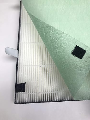 Miniatura 4 de Nispira Filtro de repuesto HEPA verdadero compatible con Bissell Air400 purificador de aire, parte 2521, paquete de 2