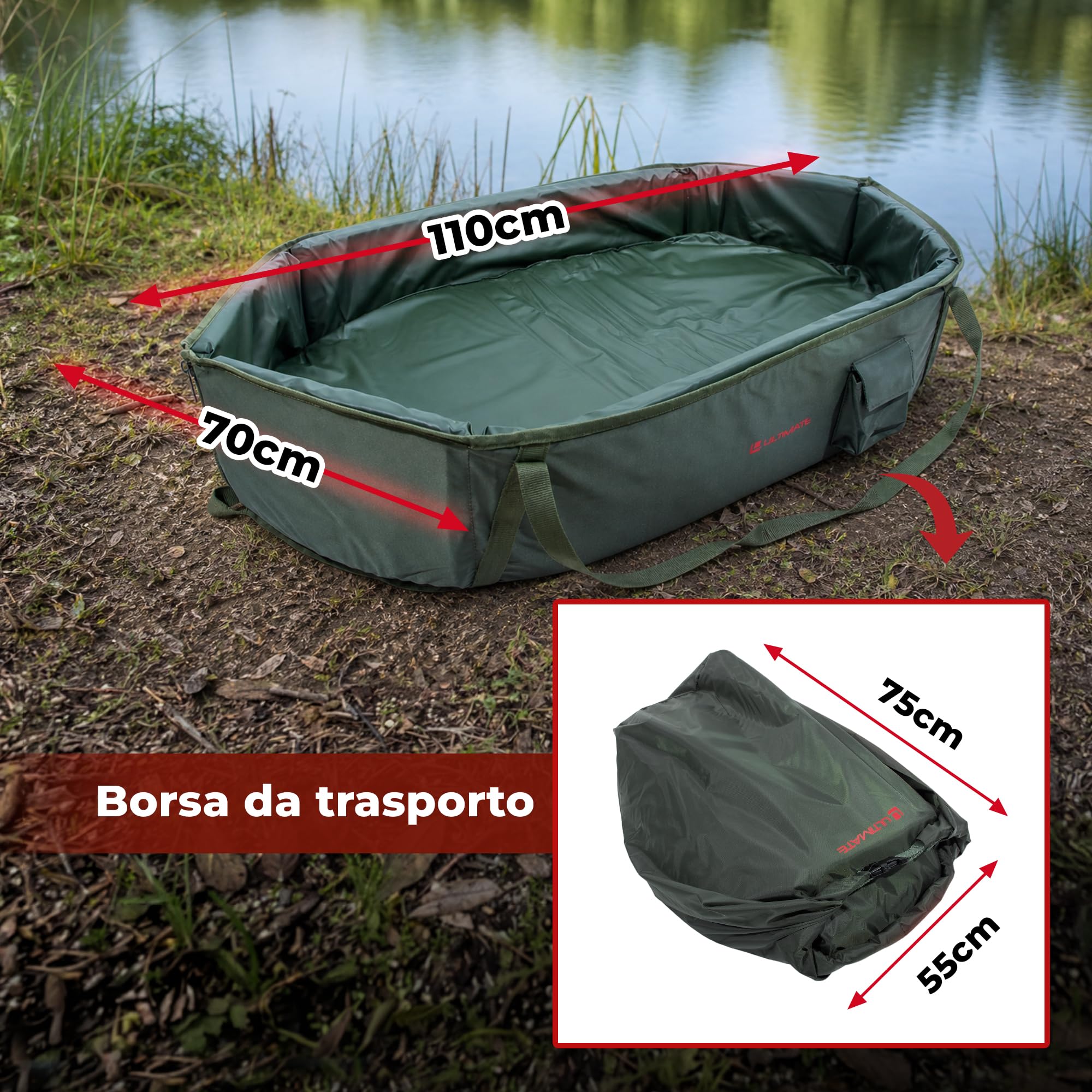 Ultimate Adventure Carp Cradle Materassino Slamatura - Carp Cradles