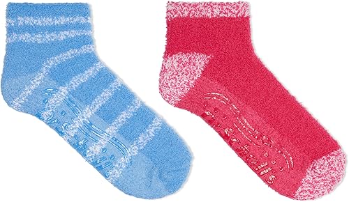 Miniatura 15 de Dr. Scholl's - Calcetines de spa mullidos para mujer, acogedores, de corte bajo, con infusión de lavanda y vitamina E, 2 y 3 pares