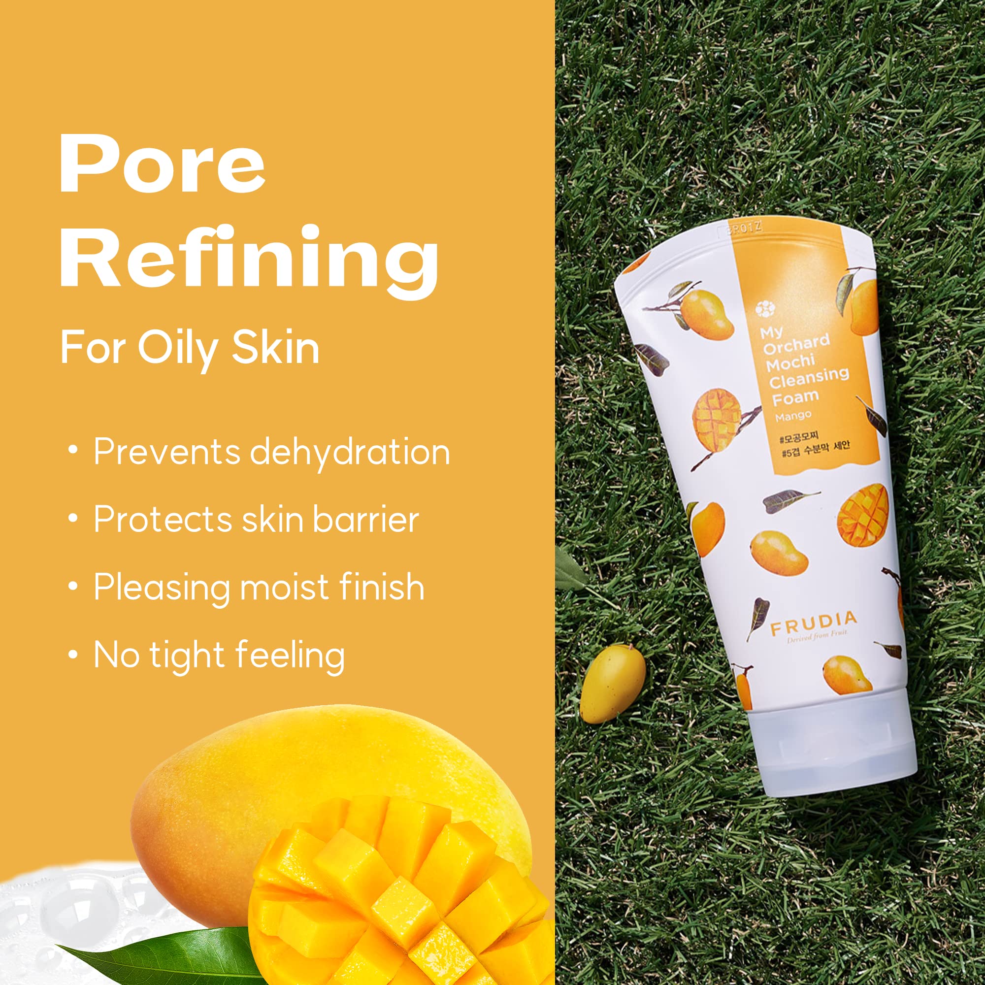 My Orchard Mochi Cleansing Foam Mango