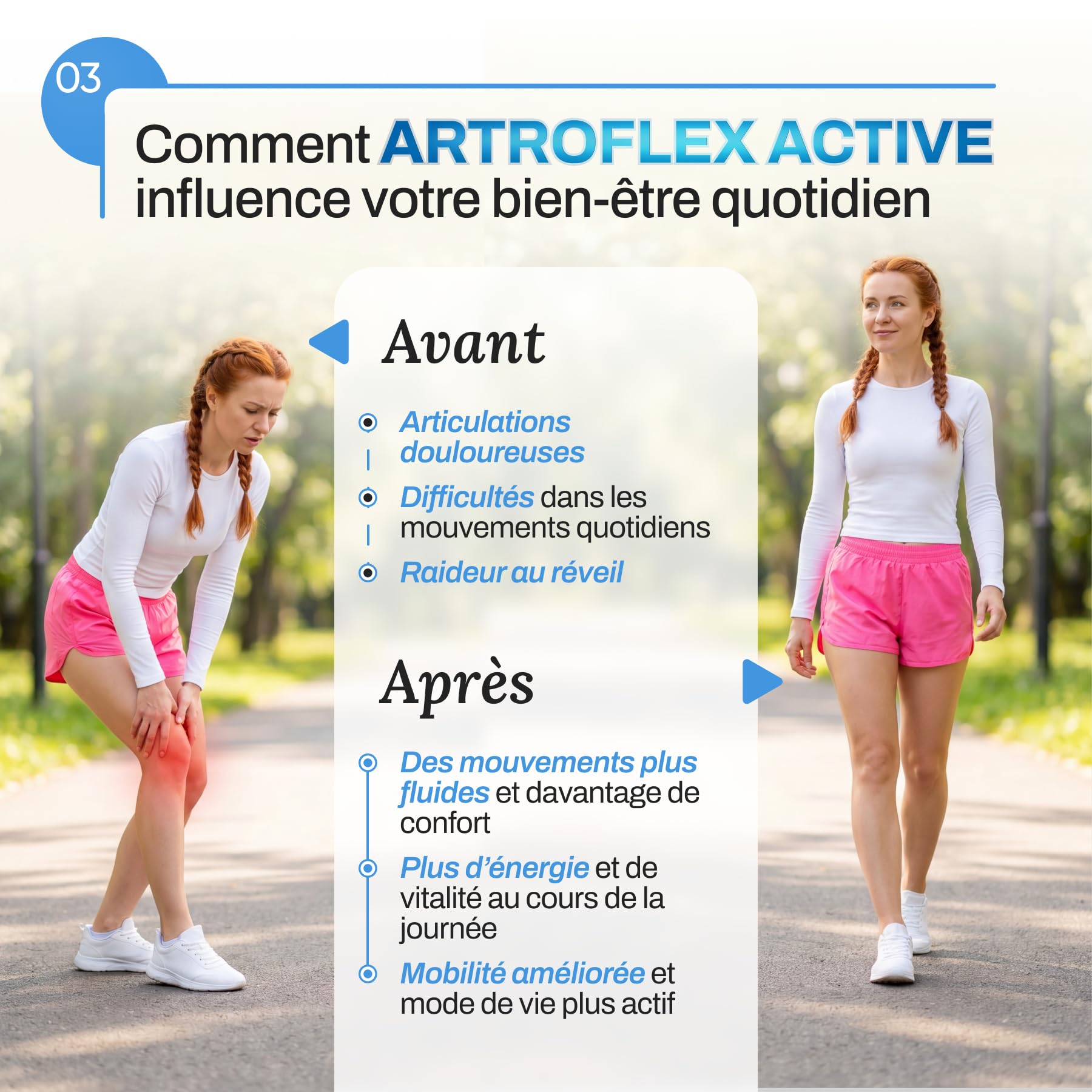 Gélules ARTROFLEX ACTIVE | Complément Alimentaire pour le Bien-être des Articulations | Avec Glucosamine, MSM, Chondroïtine, Collagène Marin, Vitamine C, Magnésium, Zinc | 30 gélules