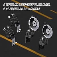 Vista 7 de Barra de Luz de Asesor de Tráfico de 32 Pulgadas, Advertencia de Emergencia, Luces LED Estroboscópicas, 13 Patrones de Intermitencia, Montaje