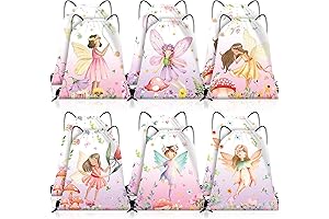 Cosblank 12 Pcs Floral Fairy Gift Bags for Magical Moments