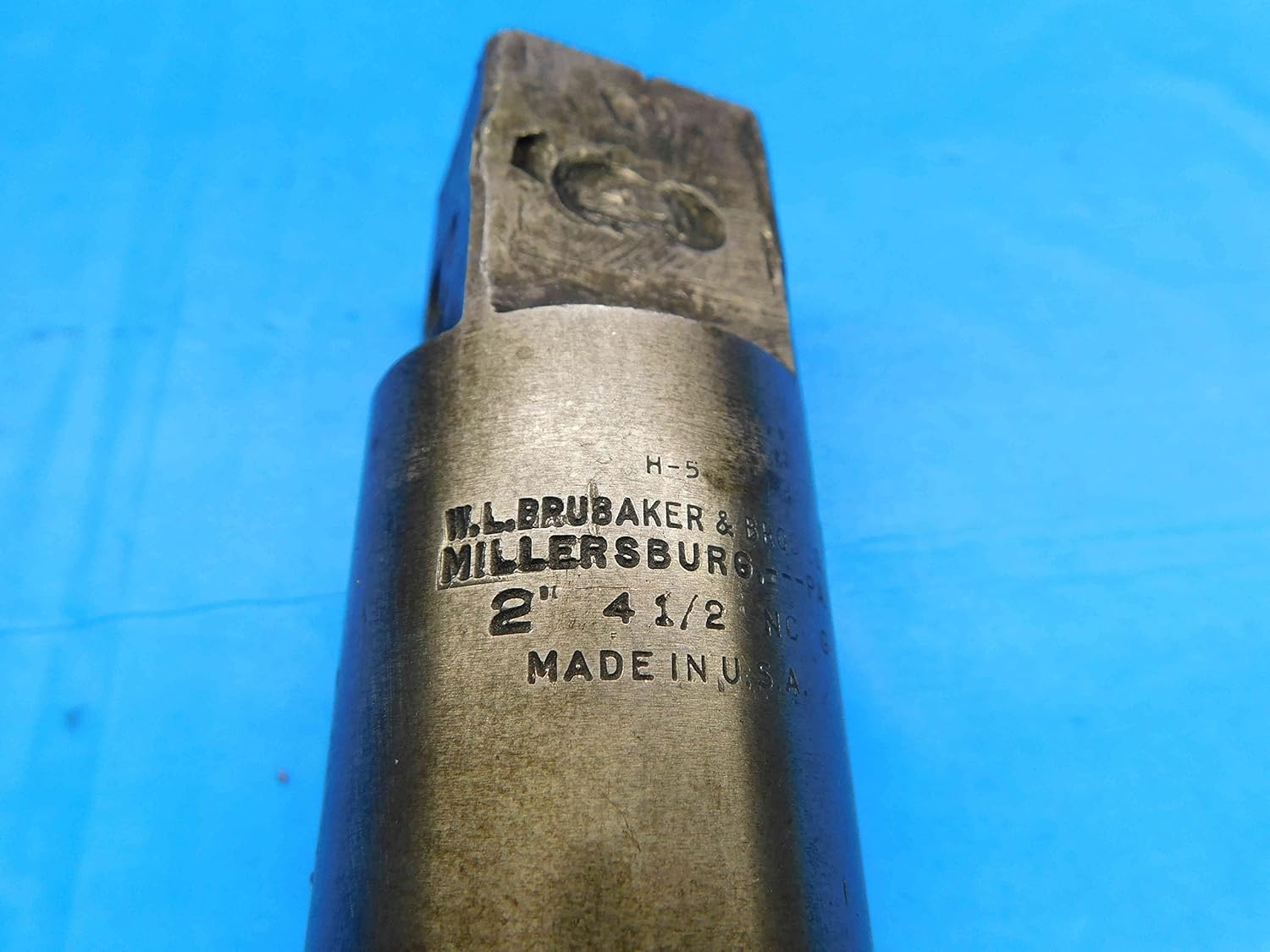 Brubaker 2" 4 1/2 NC GH-5 HS Modified Spiral Point TAP 6 Straight Flute 2.0 - DW23495CT2