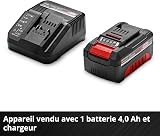 Einhell Cordless Lawnmower with Battery and Charger 18V Power X-Change, 33cm Cutting Width, Brushless Motor, 30L Grass Box, 5 Cutting Heights GE-CM 18/33 Li Battery Lawn Mower - 5