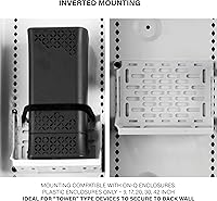 Vista 3 de Soporte de montaje de estante On-Q AC1060, blanco