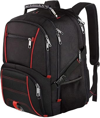 LTINVECK Travel Laptop Backpack,Extra Large Backpack for Men,Big 17 Inch Computer bag Tech Backpack