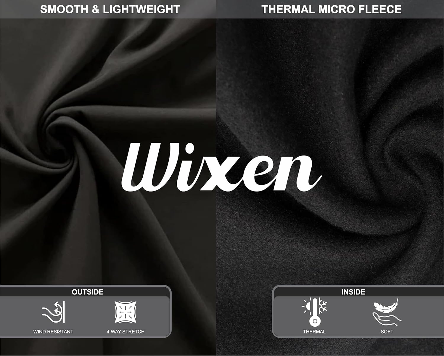 WIXEN Women’s Thermal Cycling Tights, Fleece Lined 4D Padded Winter Bike Pants with Back Zip Pocket & Reflective Elements - Image 6